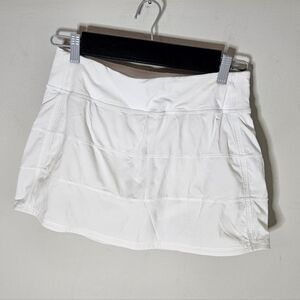 Lululemon Lululemon Pace Rival Mid-Rise Skirt Women's 6 White